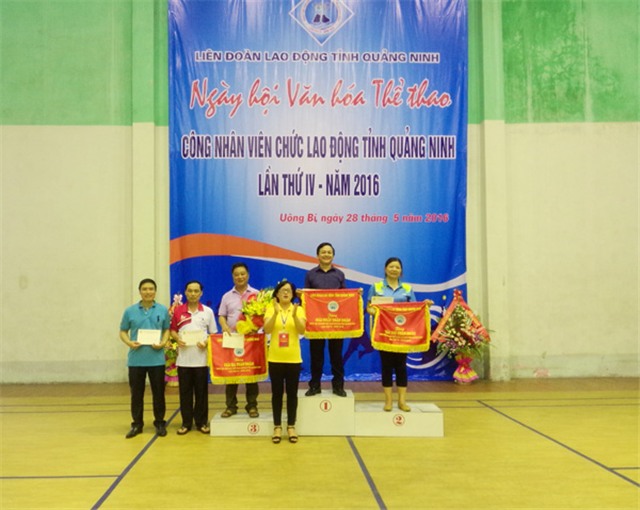 TP Uông Bí: Ngày hội văn hóa thể thao công nhân viên chức lao động tỉnh Quảng Ninh lần thứ 4 năm 2016 cụm công đoàn TP Uông Bí