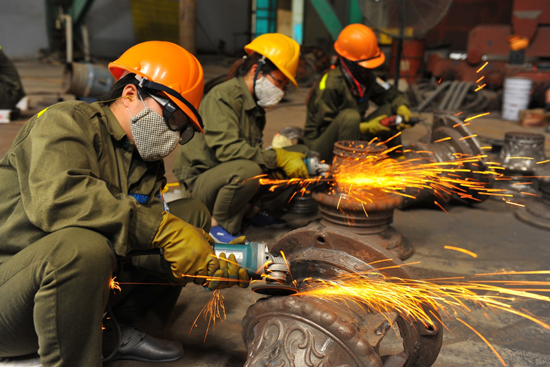 Một số hoạt động sản xuất công nghiệp TP Uông Bí