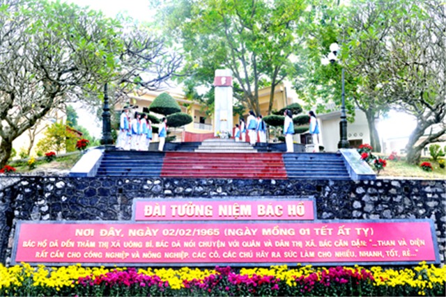 Di tích ghi dấu sự kiện Bác Hồ về thăm Uông Bí được công nhận di tích cấp tỉnh