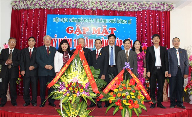 Gặp mặt kỉ niệm 10 năm thành lập Hội cựu cán bộ Đoàn thành phố Uông Bí