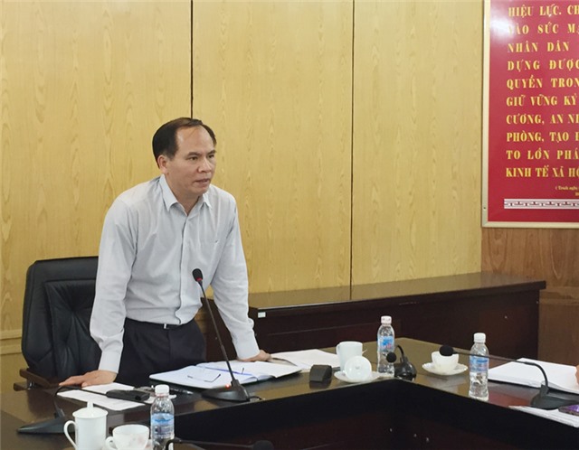 Thành ủy Uông Bí làm việc với Đảng bộ phường Thanh Sơn