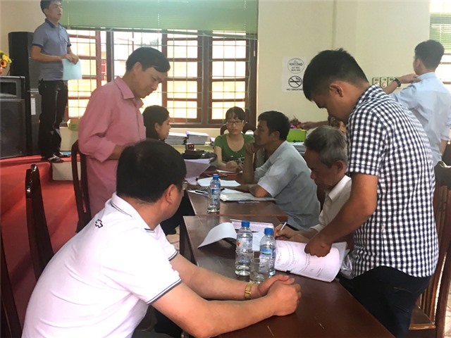 Dự án cải tạo QL 18 Uông Bí - Bắc Ninh: thêm 51 hộ dân đã đến nhận bồi thường, ký cam kết bàn giao mặt bằng 