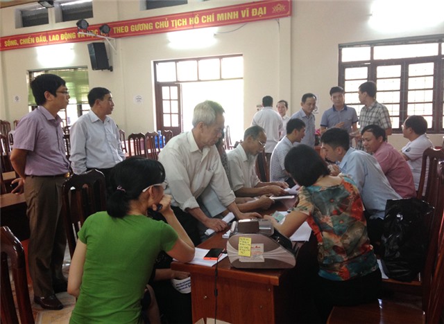 Cập nhật người dân nhận tiền đền bù Dự án QL 18 Uông Bí - Bắc Ninh đến 14 giờ ngày 16/4/2017