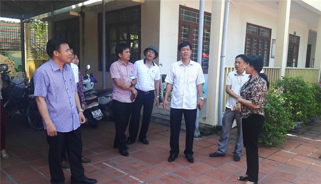 Đồng chí Phạm Tuấn Đạt, Phó Chủ tịch UBND thành phố: Kiểm tra công tác chuẩn bị năm học mới tại các trường học