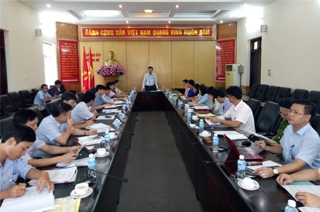 Tỉnh ủy làm việc với Thành ủy Uông Bí về thực hiện Nghị quyết 06 