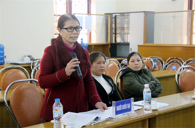Chấm dứt giải quyết kiến nghị của 13 hộ dân phường Thanh Sơn, TP Uông Bí