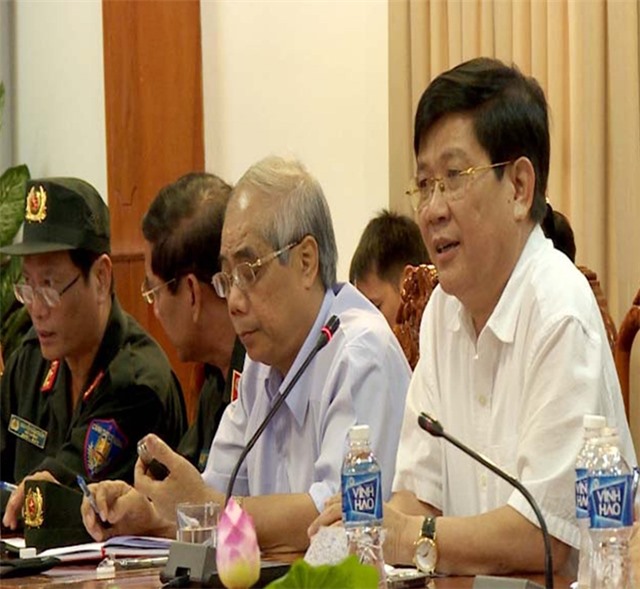Lãnh đạo Bộ Công an làm việc với Bình Thuận