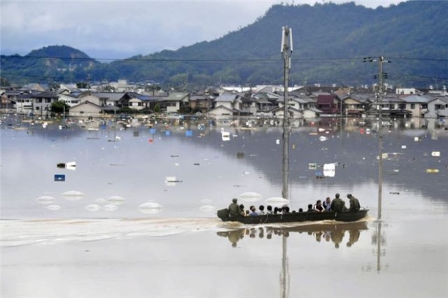 Nhật Bản hứng chịu đợt mưa “lịch sử”, ít nhất 38 người thiệt mạng