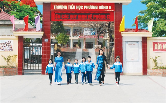 Uông Bí hoàn thành 15 dự án sửa chữa trường, lớp trước năm học mới