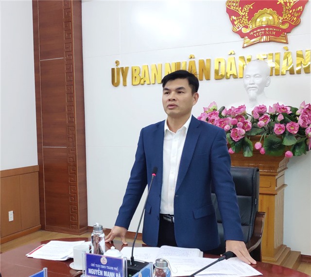 Họp báo cáo tiến độ chuẩn bị lễ công bố quyết định của Thủ tướng Chính phủ công nhận thành phố Uông Bí hoàn thành nhiệm vụ xây dựng nông thôn mới 