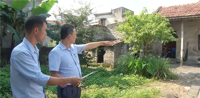 Phường Quang Trung khảo sát hỗ trợ xây nhà cho hộ nghèo