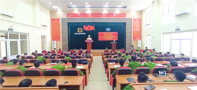Đảng bộ công an thành phố Uông Bí Quán triệt chuyên đề "Học tập và làm theo tư tưởng, đạo đức, phong cách Hồ Chí Minh" năm 2020