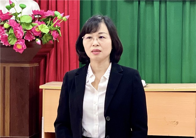 Đồng chí Trịnh Thị Minh Thanh, Phó Bí thư Tỉnh ủy, dự sinh hoạt chi bộ Khu 9, Phường Quang Trung, TP Uông Bí