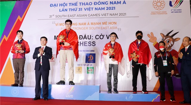 Cờ vua SEA Games 31: Bứt phá ấn tượng, các kỳ thủ Việt Nam giành 2 HCV cờ chớp cá nhân