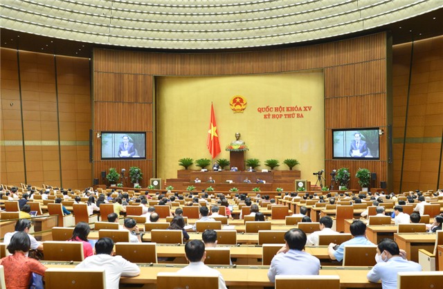Quốc hội thảo luận thông qua Nghị quyết về Chương trình xây dựng luật, pháp lệnh năm 2023 