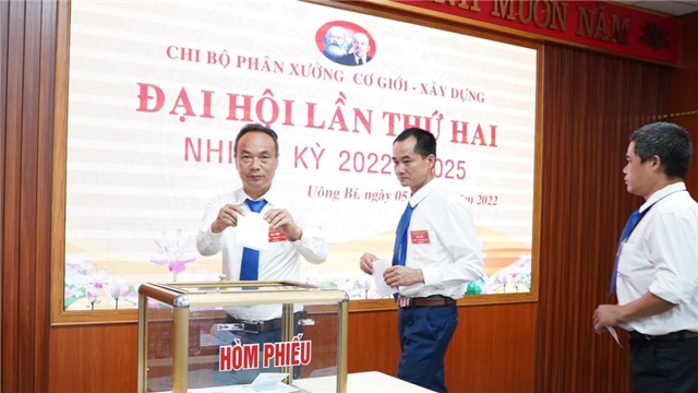 Đảng bộ Than Quảng Ninh: Hoàn thành đại hội chi bộ nhiệm kỳ 2022-2025