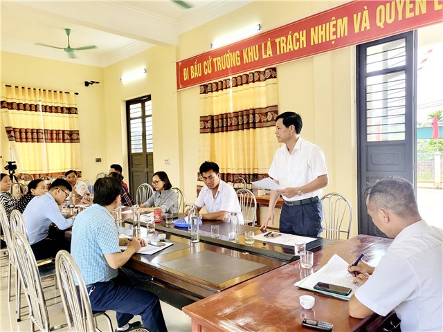 Chủ tịch UBND thành phố Phạm Tuấn Đạt dự sinh hoạt chi bộ tại khu Tân Lập 1, phường Phương Đông và khu Hồng Hà, phường Phương Nam