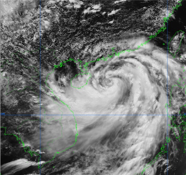 Gió giật cấp 14, bão số 1 đang cách đảo Hải Nam 310km