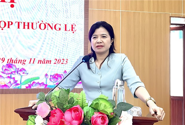 Đại biểu HĐND phường Bắc Sơn nhiệm kỳ 2021-2026 tiếp xúc cử tri trước kỳ họp thường lệ cuối năm 2023