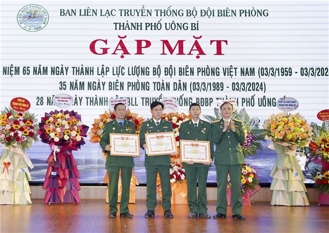 Ban liên lạc truyền thống Bộ đội Biên phòng thành phố Uông Bí gặp mặt kỷ niệm 65 năm Ngày truyền thống lực lượng BĐBP Việt Nam (3/3/1959-3/3/2024)