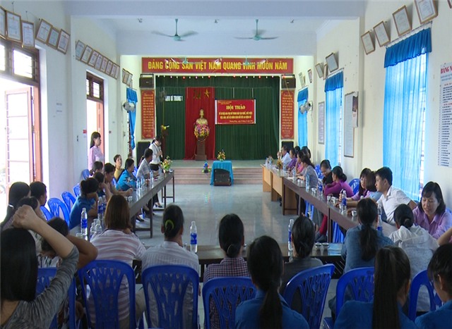 Hội thảo: cơ hội cho phụ nữ trong đào tạo nghề, giới thiệu việc làm và chế độ chính sách đối với lao động nữ