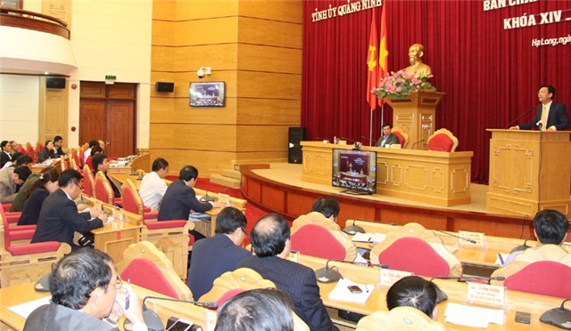 Hội nghị Ban Chấp hành Đảng bộ tỉnh thảo luận về dự toán ngân sách năm 2017