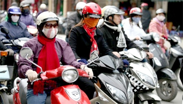 Từ đêm 14-12, Bắc Bộ chuyển rét