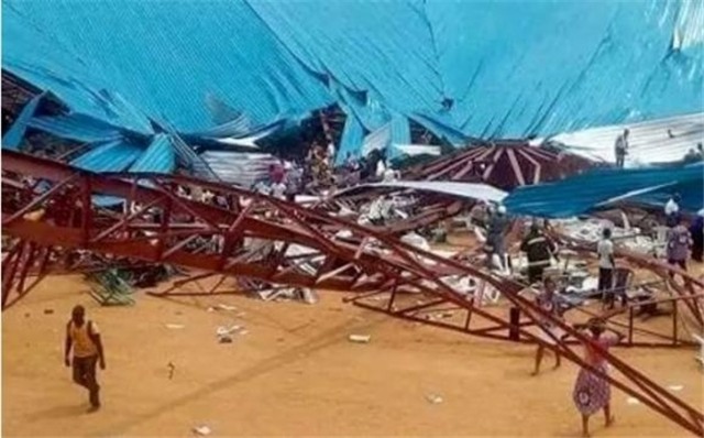 Sập nhà thờ tại Nigeria, ít nhất 160 người chết