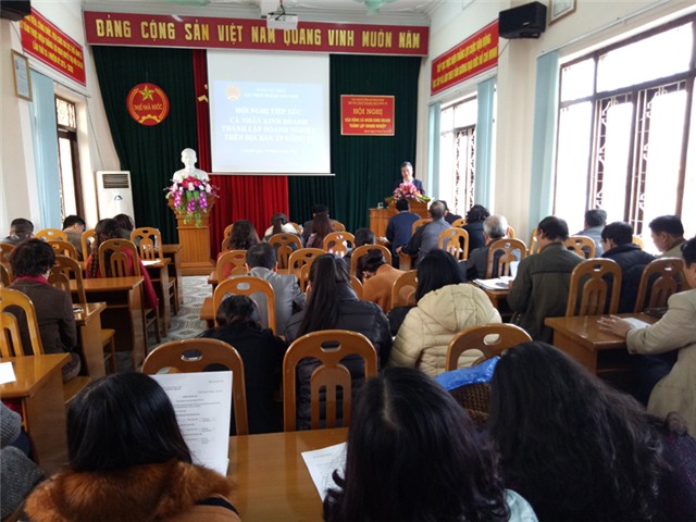 TP Uông Bí: Hội nghị vận động cá nhân kinh doanh thành lập doanh nghiệp