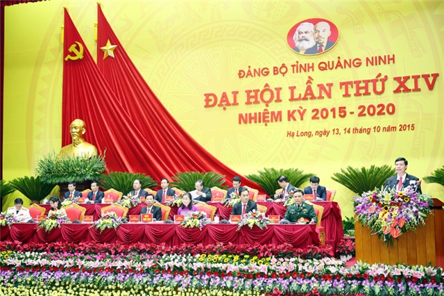 Đại hội Đảng bộ tỉnh Quảng Ninh lần thứ XIV: Xây dựng Quảng Ninh trở thành tỉnh dịch vụ - công nghiệp vào năm 2020