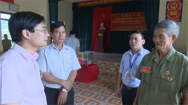 Bản tin bầu cử chốt 19 giờ ngày 22-5: Tỷ lệ cử tri đi bầu cử của TP Uông Bí đạt 99,93%