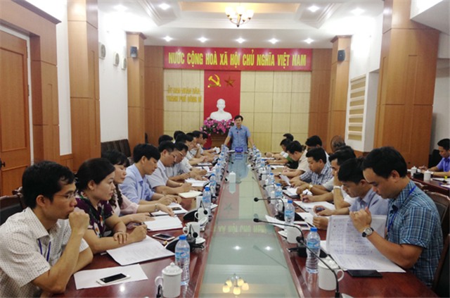 Giao ban công tác tài chính tính đến ngày 23-5