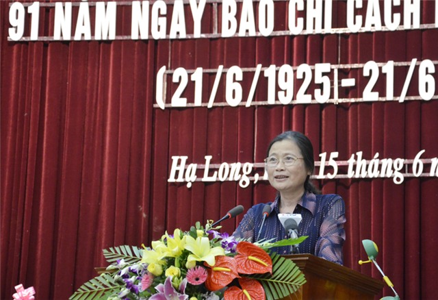 Kỷ niệm 91 năm ngày Báo chí cách mạng Việt Nam và trao Giải Báo chí Quảng Ninh năm 2015