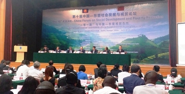 Khai mạc Diễn đàn Phát triển xã hội và Giảm nghèo ASEAN - Trung Quốc