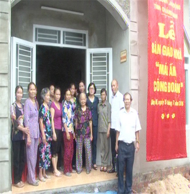LĐLĐ thành phố Uông Bí: Khánh thành và bàn giao nhà Mái ấm công đoàn