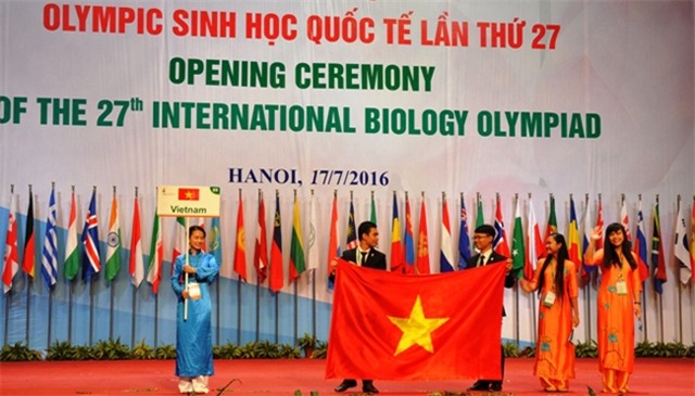 Việt Nam lần đầu đăng cai Ô-lim-pích Sinh học quốc tế