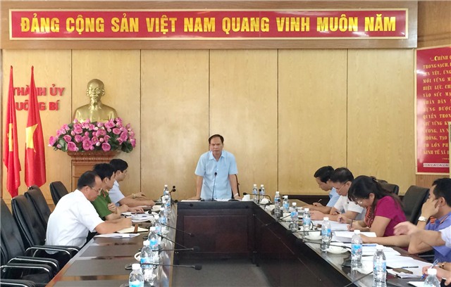 Ban chỉ đạo cải cách tư pháp TP Uông Bí: Họp đánh giá kết quả công tác cải cách tư pháp