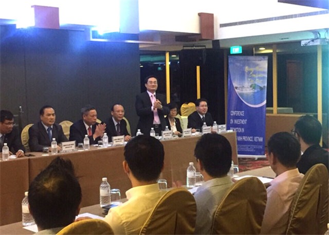 Đoàn công tác của TP Uông Bí tích cực tham gia các hoạt động Hội nghị Xúc tiến đầu tư tỉnh Quảng Ninh tại Singapore năm 2016
