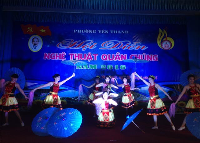 Phường Yên Thanh: Hội diễn nghệ thuật quần chúng năm 2016