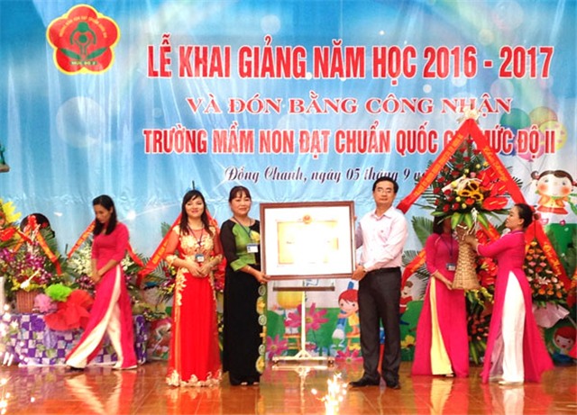 Các trường trên địa bàn Thành phố tưng bừng chào đón năm học mới 2016-2017