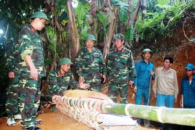 Hủy nổ thành công quả bom 350 kg tại Yên Bái