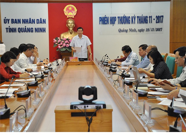 UBND tỉnh họp phiên thường kỳ tháng 11