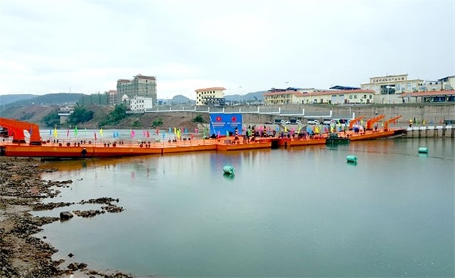Khánh thành cầu phao Móng Cái-Đông Hưng