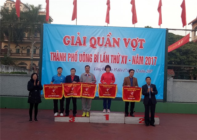 Giải quần vợt thành phố Uông Bí lần thứ XV năm 2017