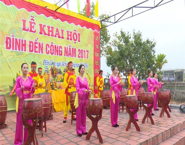 Khai hội Đình Đền Công năm 2017