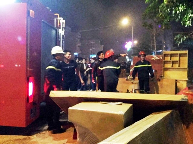 Cháy cửa hàng đồ gỗ nội thất ở TP Móng Cái