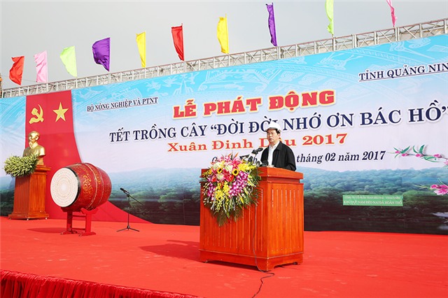 Chủ tịch nước phát động "Tết trồng cây đời đời nhớ ơn Bác Hồ"