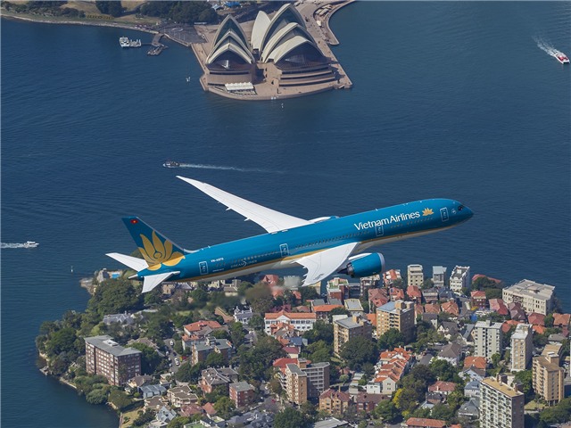 Vietnam Airlines mở đường bay thẳng Hà Nội - Sydney