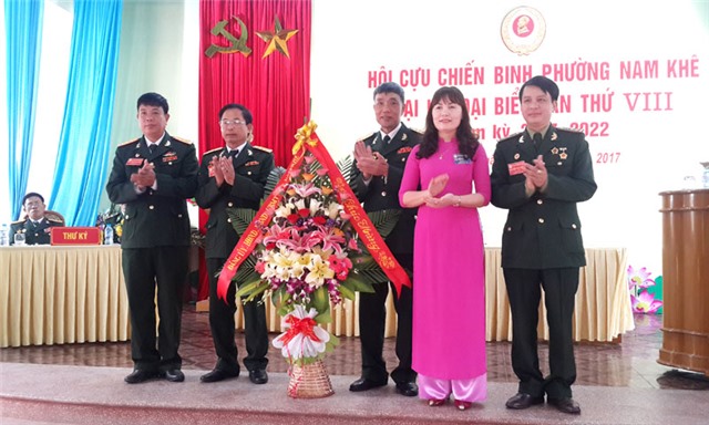 Đại hội lần thứ 8 Hội CCB phường Nam Khê