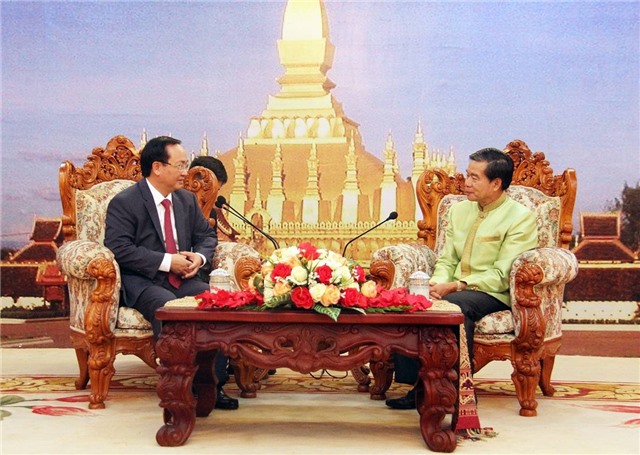 Tăng cường hợp tác Hà Nội và Viêng Chăn